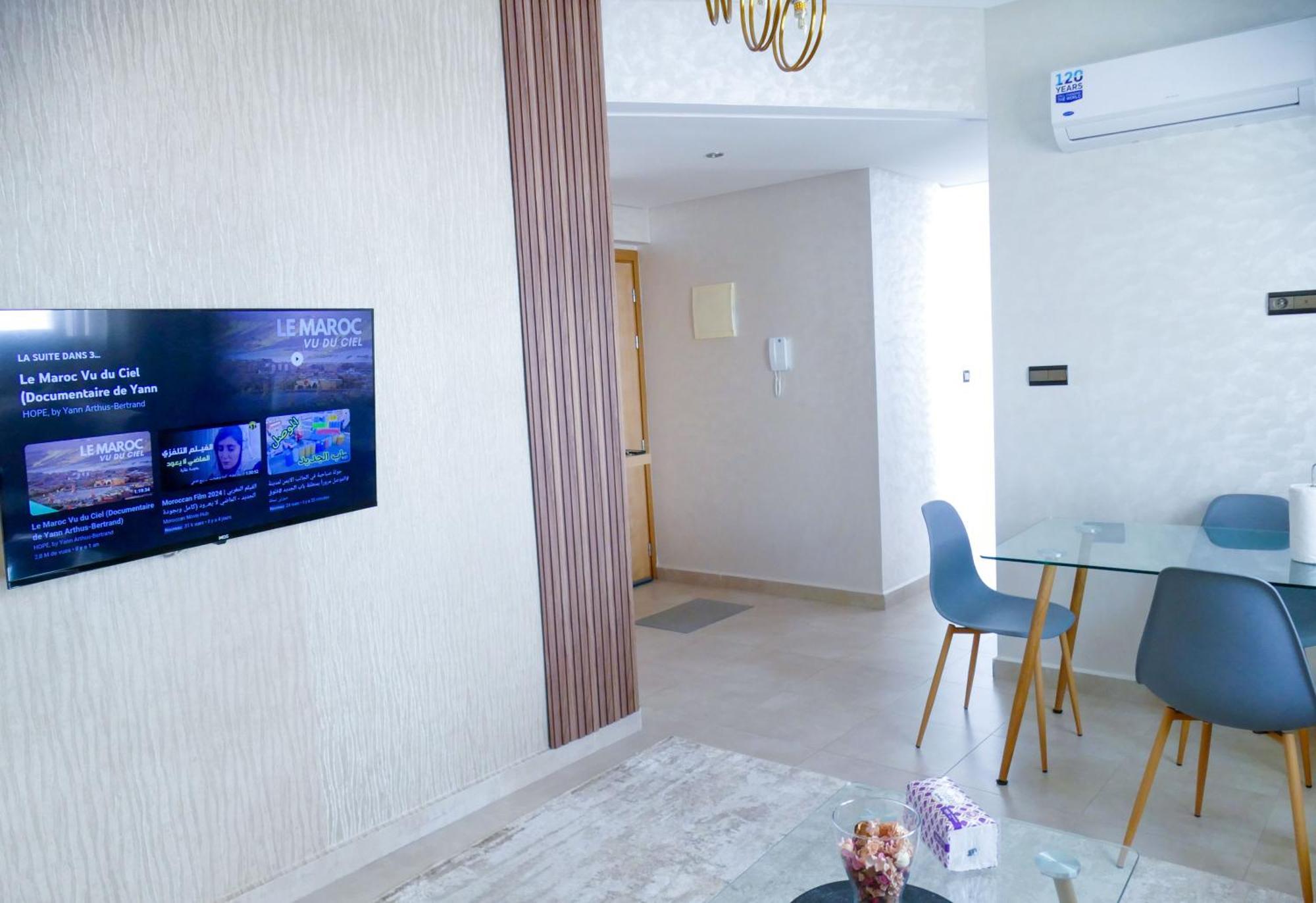 Appartement Equipe Haut Standing A Hassan Rabat Exterior photo